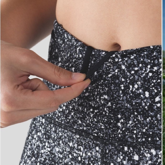 Lululemon Outrun 17" Crop Leggings size 6 - Picture 3 of 12